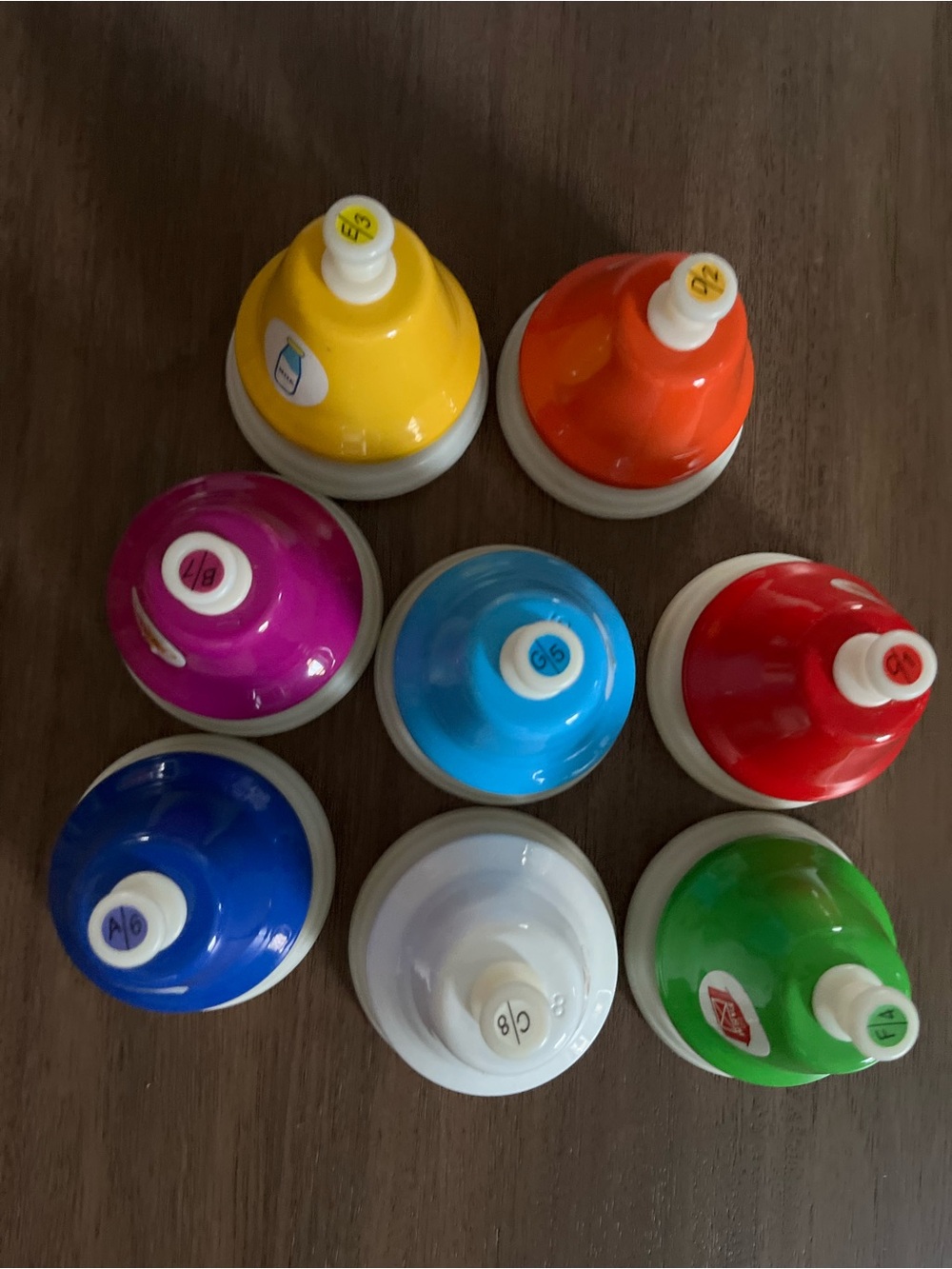 Colorful Round Push-Top Ink/Stamp Pads - Multiple Colors